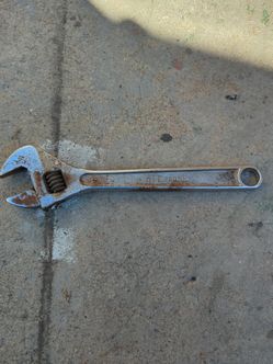 Vintage Proto 715-L 15" Inch Adjustable Wrench