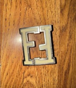 Fendi Metal belt buckle