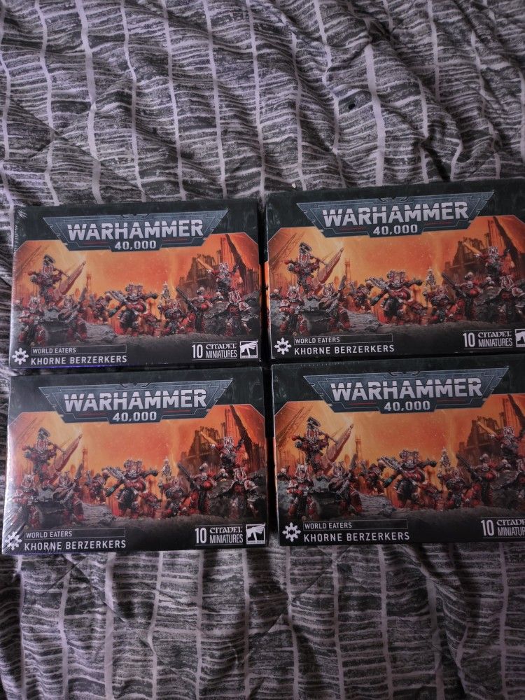 Warhammer 40k World Eaters Khorne Berserkers