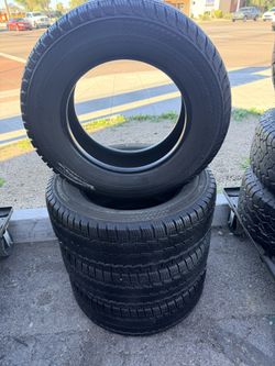 Used Set Of Continental C Rated Tires Size 235/65/16 Free Install And Balance 