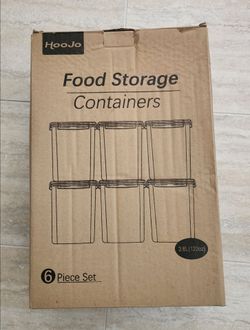 Set- ( Large 8 Piece) Airtight Food Storage Containers with Lids