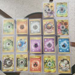 Pokemon Energy Cards