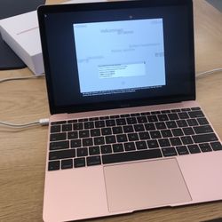 2016 MacBook Rose Gold 12 Inch 