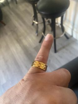 Pinky Ring gold plated