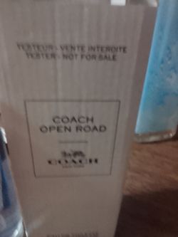 100 ml full size bottle brand new coach  open road for men smellz amazing