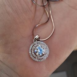 925 Sterling Silver Necklace with Pendant
