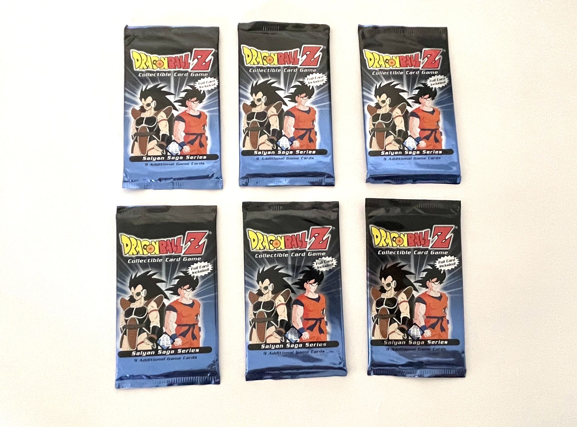 Dragon Ball Z Original Series Booster Packs x6