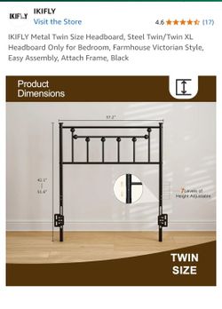 Twin Size Headboard BROWN