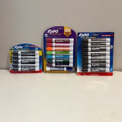 NIB Expo Dry Erase Markers Lot