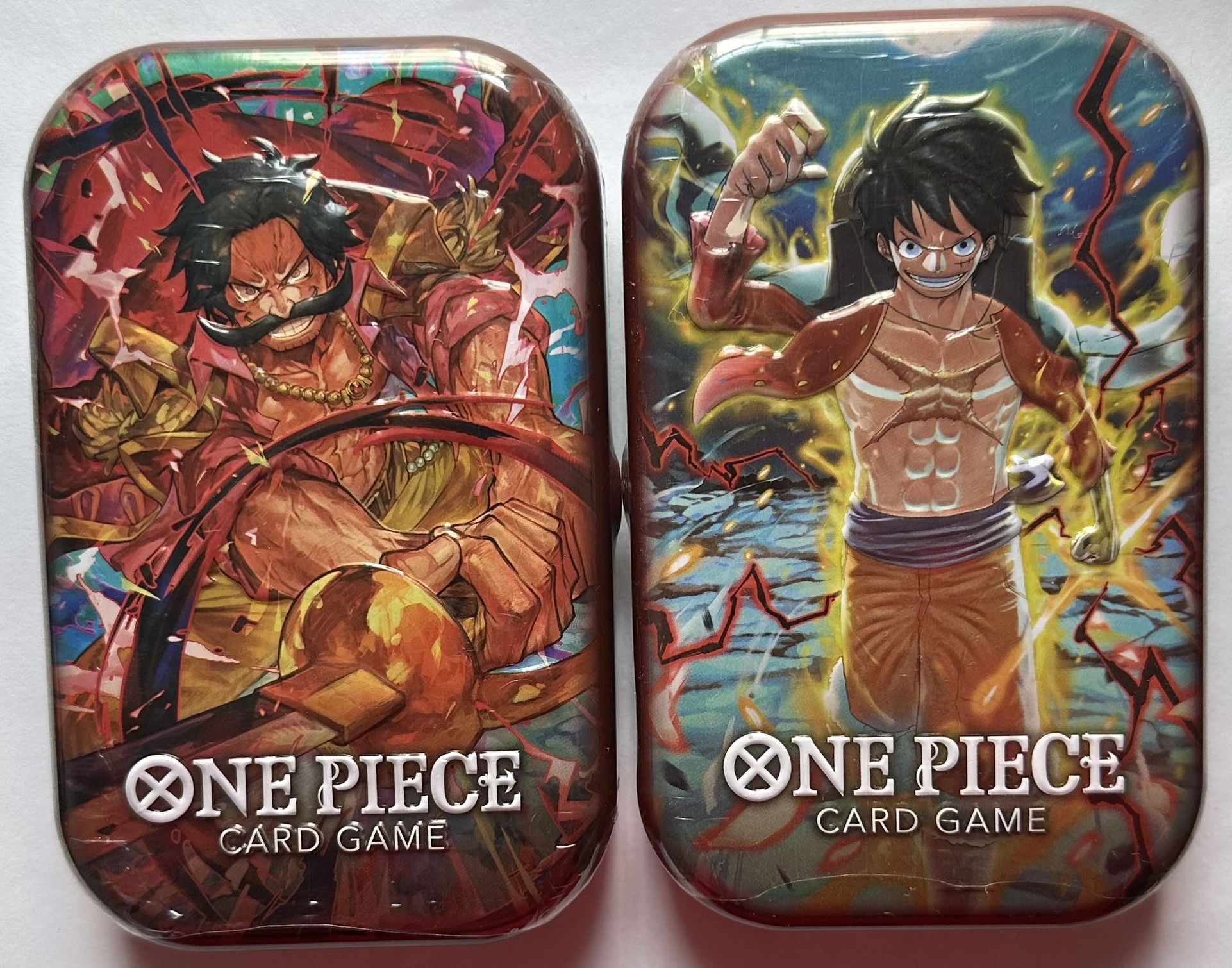 One Piece TCG Tin Pack Set Vol.1 – Lot of 2 (Factory Sealed Collectible)