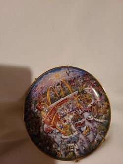 McDonald's collectors plate