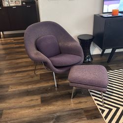 Authentic Knoll Womb Chair / Ottoman  