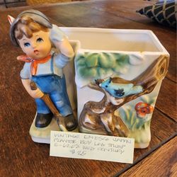 Vintage Enesco Planter Boy  $25