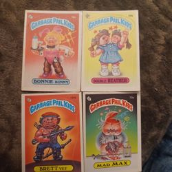 85 86 Garbage pail kids.