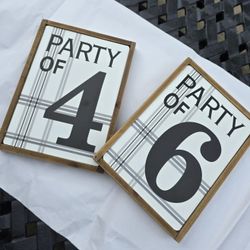 Hobby Lobby Table Numbers