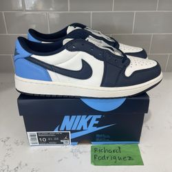 Nike Air Jordan 1 Low OG Obsidian size 10