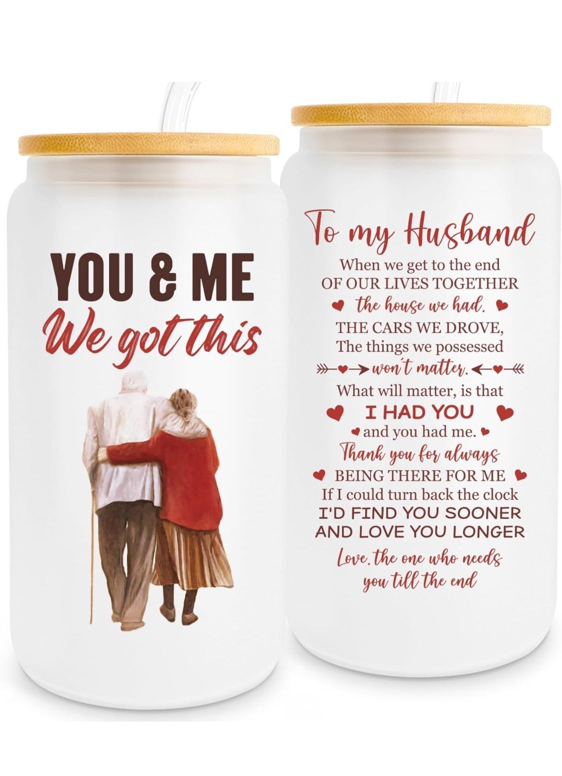 His & Hers Glass
