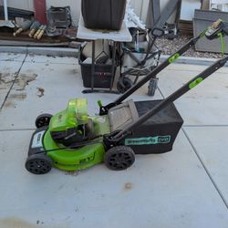 Greenworks Pro 80 Volt Self Propelled 21in Mower 