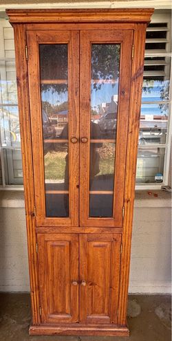Solid wood cabinet