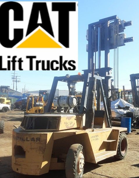 FORKLIFT "CATERPILLAR" V15 15,000-LB CAPACITY W/SIDE-SHIFT AND ROTATER!!!$12 980!!! THE ROTATOR ALONE IS WORTH $10K ...$12,980!!!! HURRY WHOLESALE