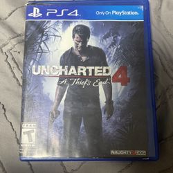 Uncharted 4 For Ps4 &ps5