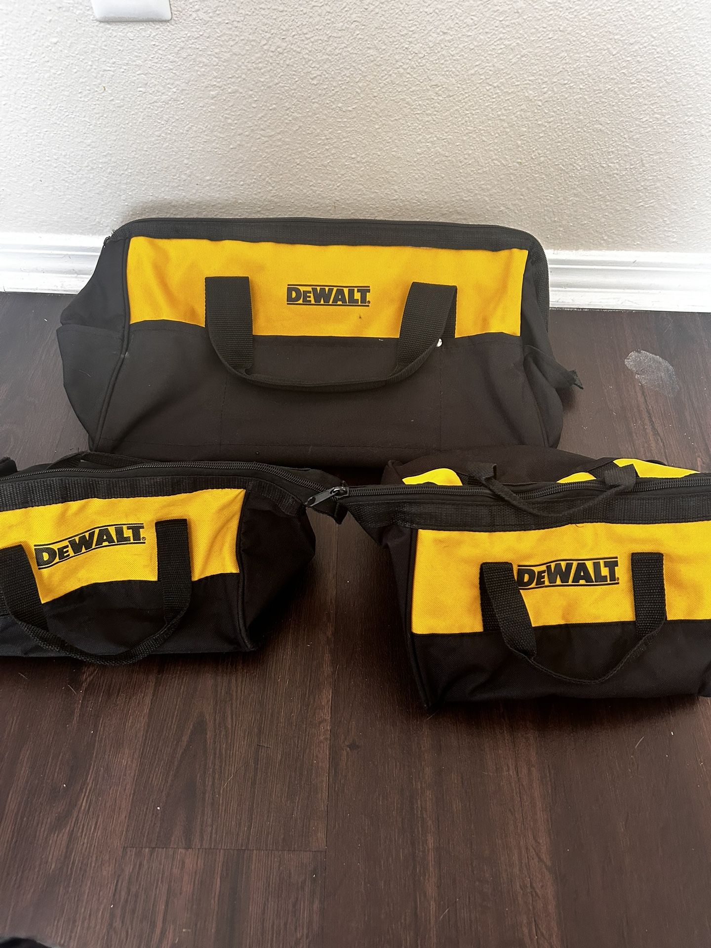 Dewalt tool bags 3 bags
