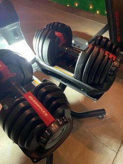 dumbbells 52 lbs each dumbbells💪🏼