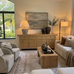 Coastal Beach Artwork – Large Framed Piece