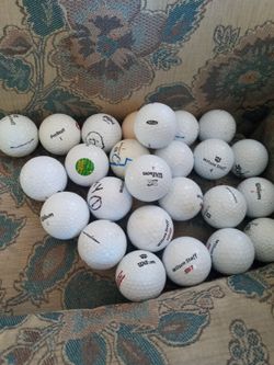 25 Wilson Golf balls $10