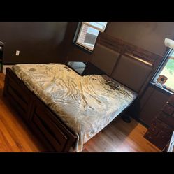 FRAME ONLY!!! Wooden Bed Frame 