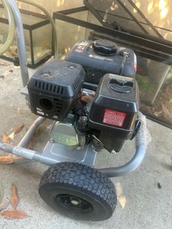 Simpson pressure washer with x jet