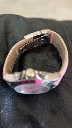 Fashion Watch. Stainless  plus pink band