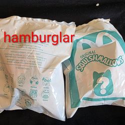 2X hamburglar McDonald's squishmallow