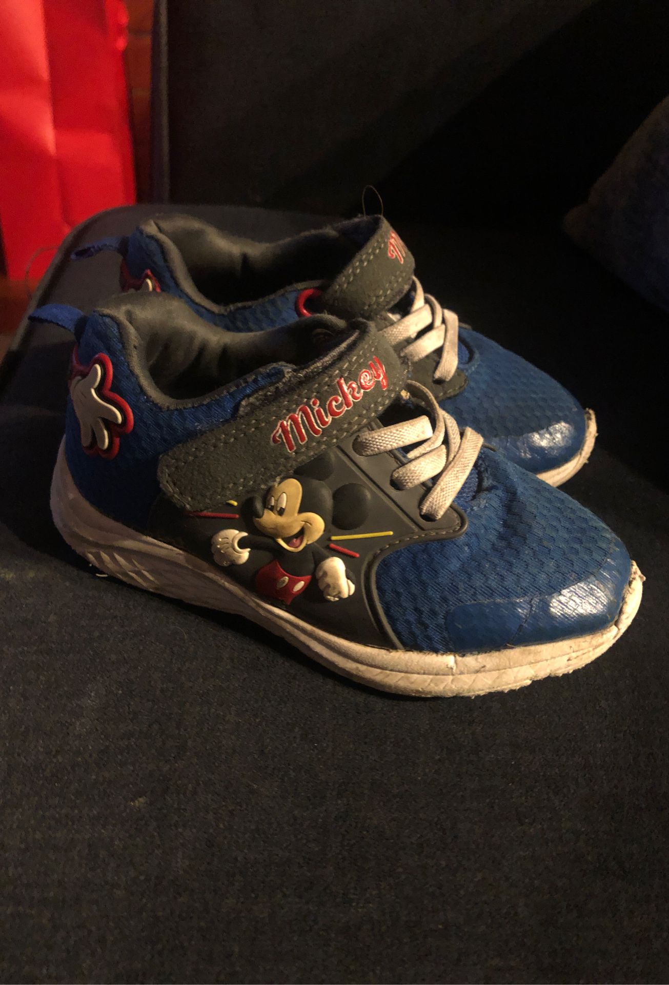 Free Mickey Mouse shoes size 10