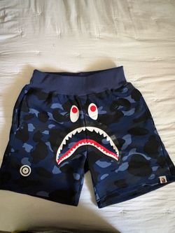 Navy blue bape shorts size medium (comes with tags)