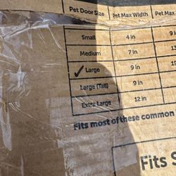 DOG DOOR 96 INCH LARGE