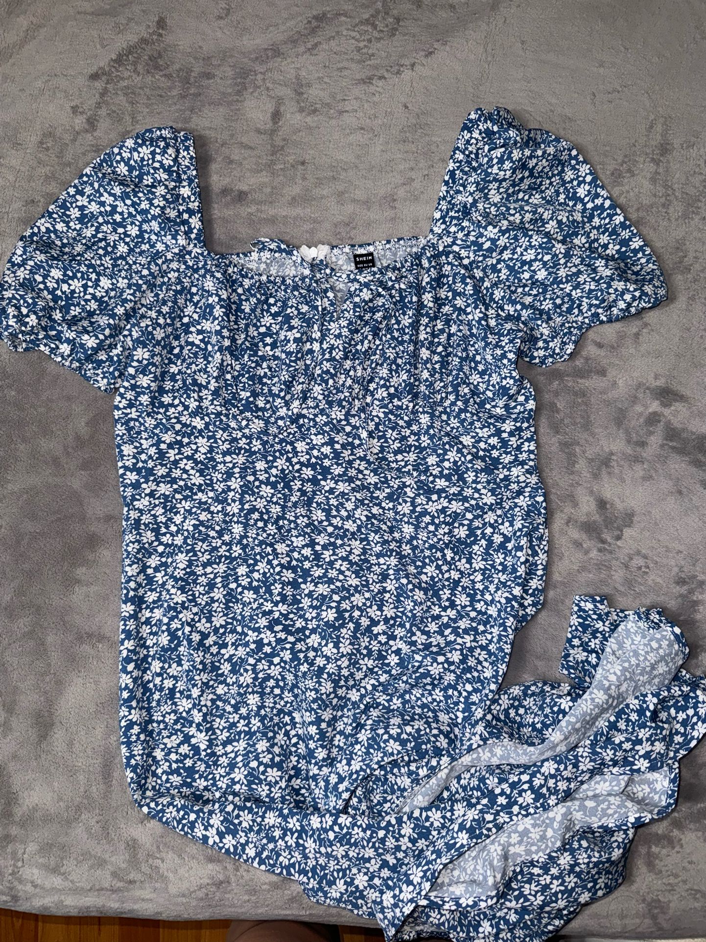 Floral Calf Length Sundress