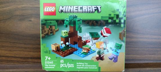 LEGO MINECRAFT SWAMP ADVENTURE 65 PIECE BUILDING TOYS