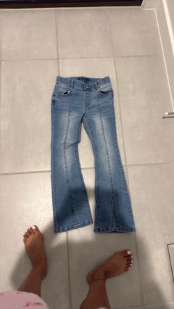Custom blue jeans 6X
