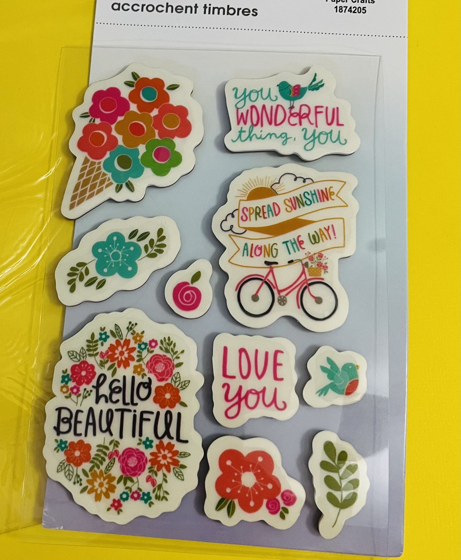 Hello Beautiful 10pc Stamp Set