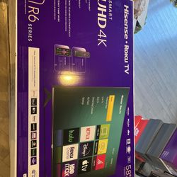 Brand New  LCD Roku Smart TV HDR R6 Series 58R6E3