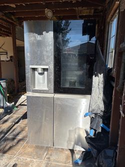 LG Side-By-Side Refrigerator - Stainless Steel