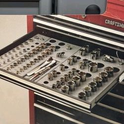 Craftsman Socket Organizer Trays New 1/2  3/8 1/4 Sae And Metric 