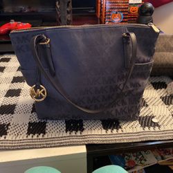 Michael Kors Tote Dark Blue 