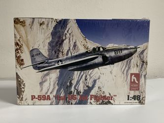 Hobby Craft ~ P-59A "1st US Jet Fighter" ~ 1:48 Scale Model Kit HC1439 ~ SEALED 