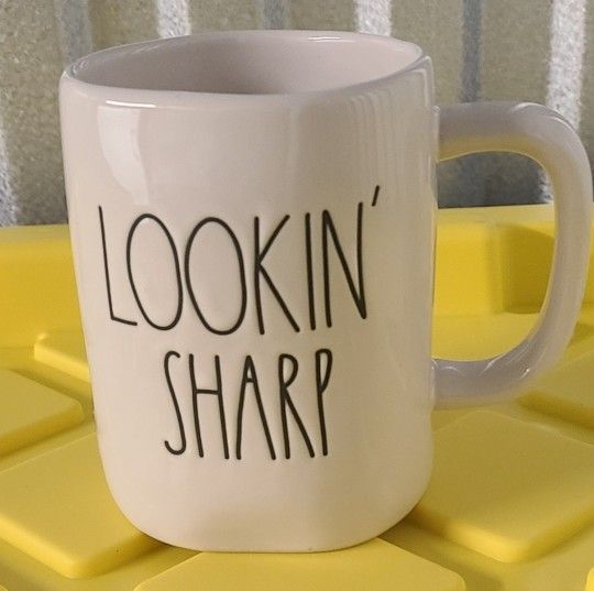 Rae dunn lookin sharp mug 