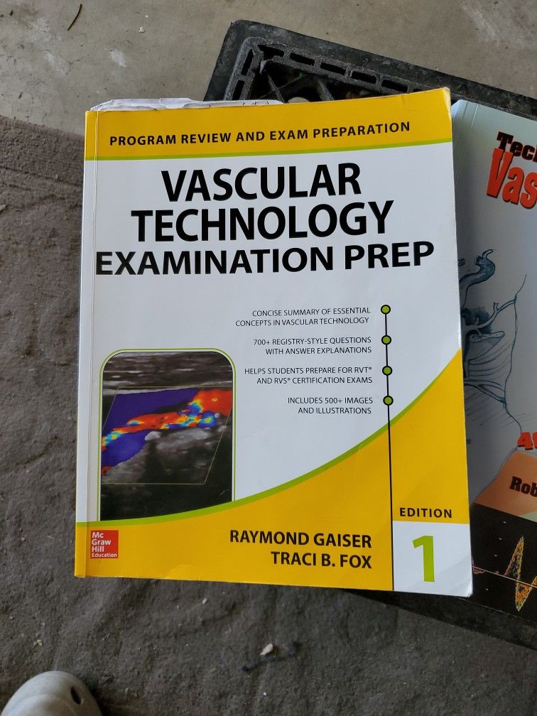 Vascular Ultrasound Textbooks Exam Registry Prep