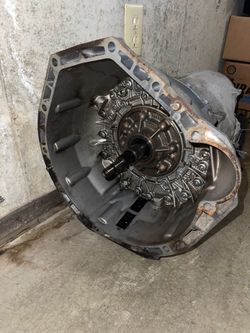 Mercedes-Benz automatic transmission bell housing and torque converter pump assembly, specifically from the widely used 722.6 (NAG1) or 722.9 series