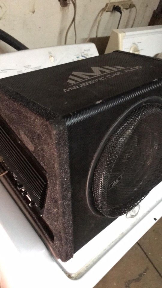 Majestic Car Audio 12" Amplified Loaded Subwoofer