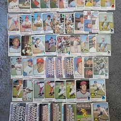 1973 Topps Baseball ⚾️ Card Commons ( 53 Total Cards).